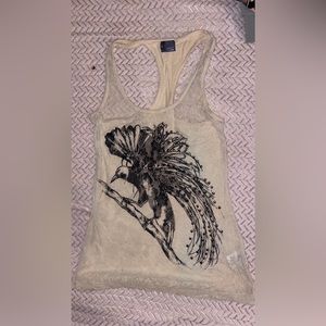 See through mesh cami